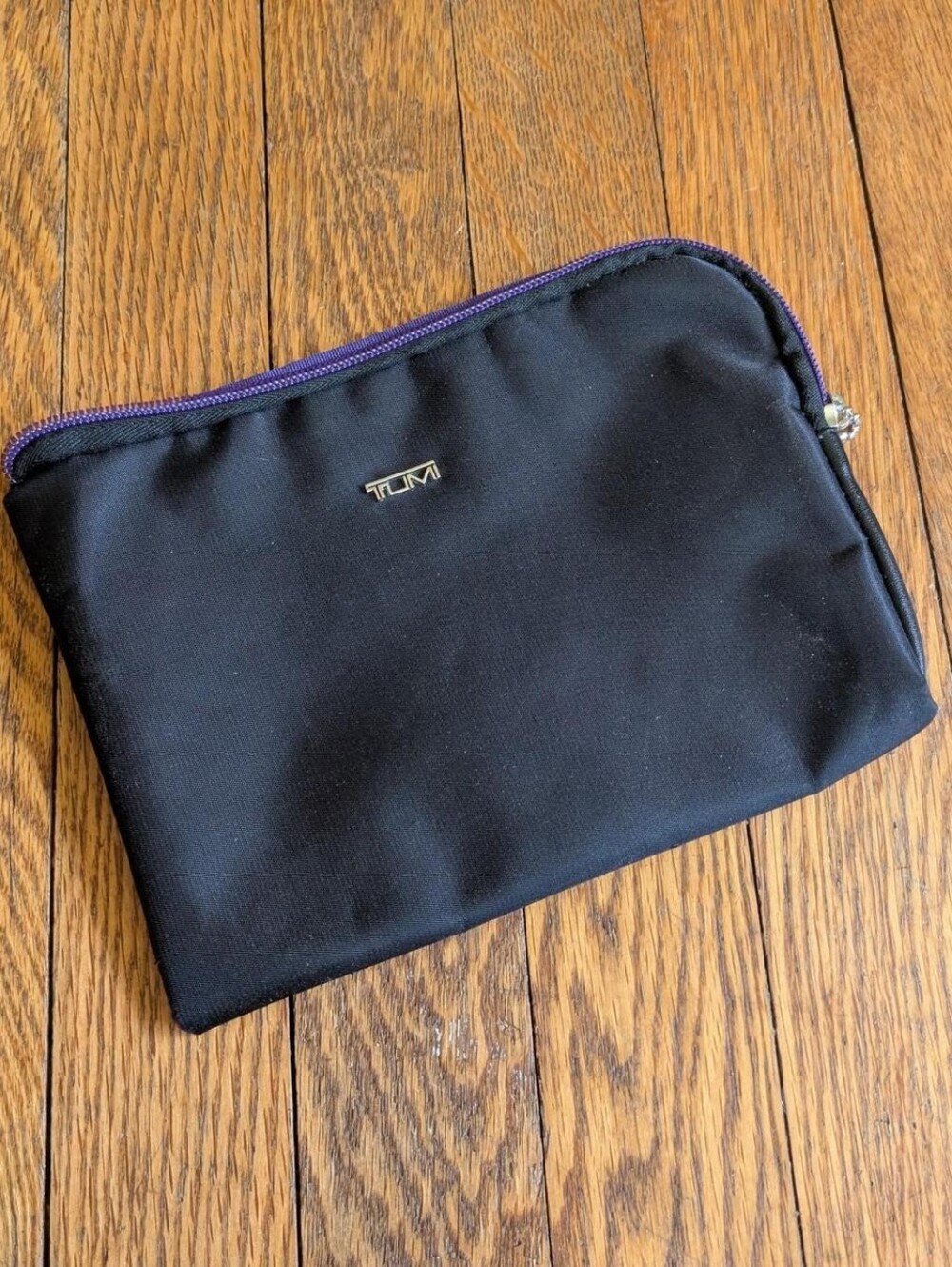 Tumi for Delta Travel Pouch Cosmetic Makeup Bag